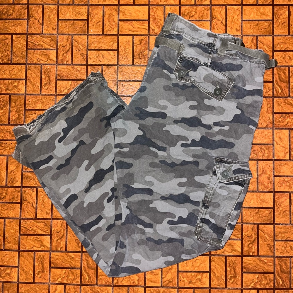 Old Camo Cargos